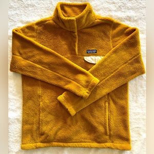 Patagonia gold Re-Tool Snap-T Pullover, size L